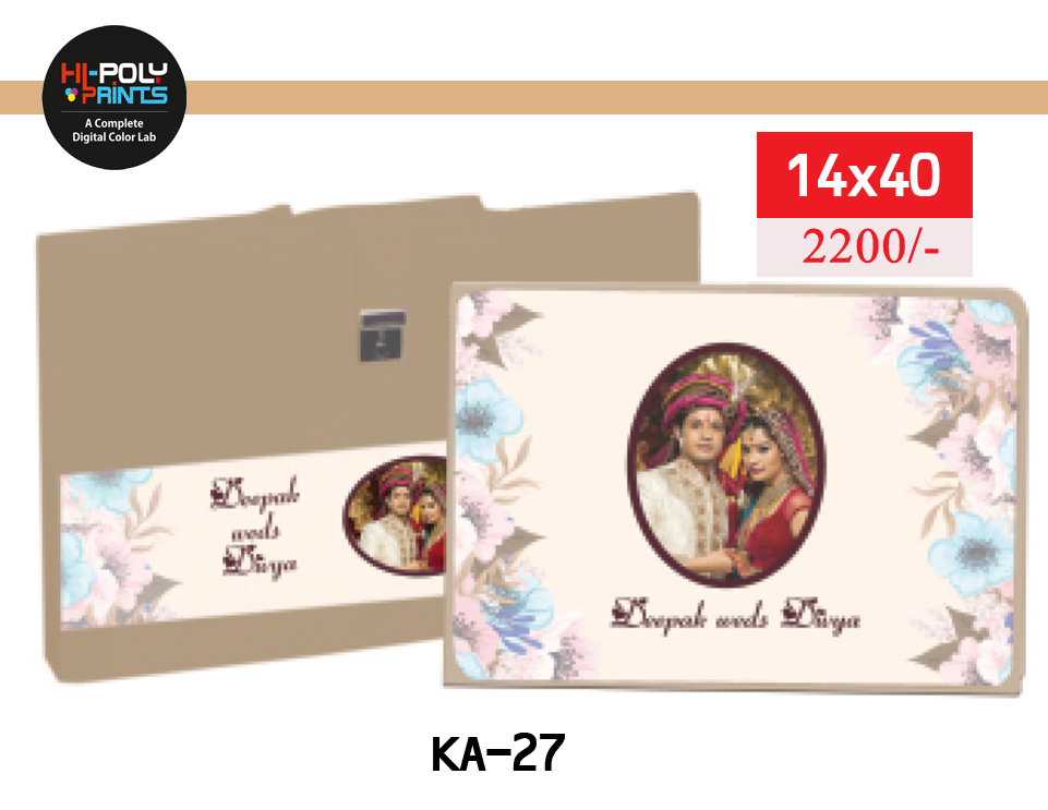 New 14x40 Luxury Cover Page 4 Wedding Album Printing and Digital Printing